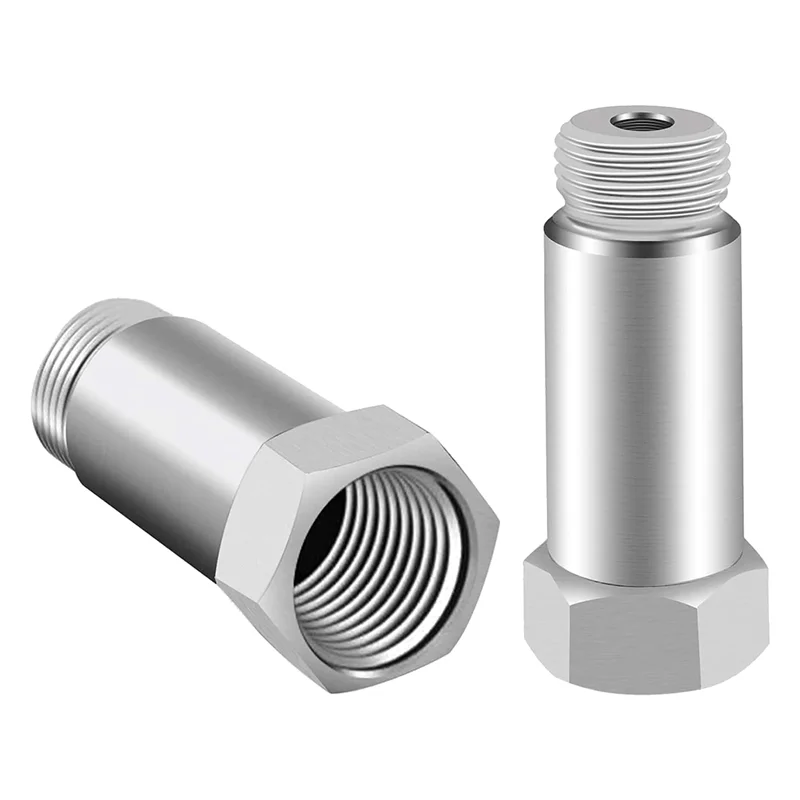 2Pcs Car CEL Fixed Check Engine Light Eliminator Adapter - Oxygen O2 Sensor M18X1.5 for Offroad VR-OSE04
2Pcs Car CEL Fixed Check Engine Light Eliminator Adapter - Oxygen O2 Sensor M18X1.5 for Offroad VR-OSE04