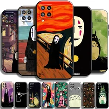 Totoro Miyazaki Anime No Face For Samsung Galaxy A21 A21S Phone Case Shell Coque Shockproof Full Protection Back Funda