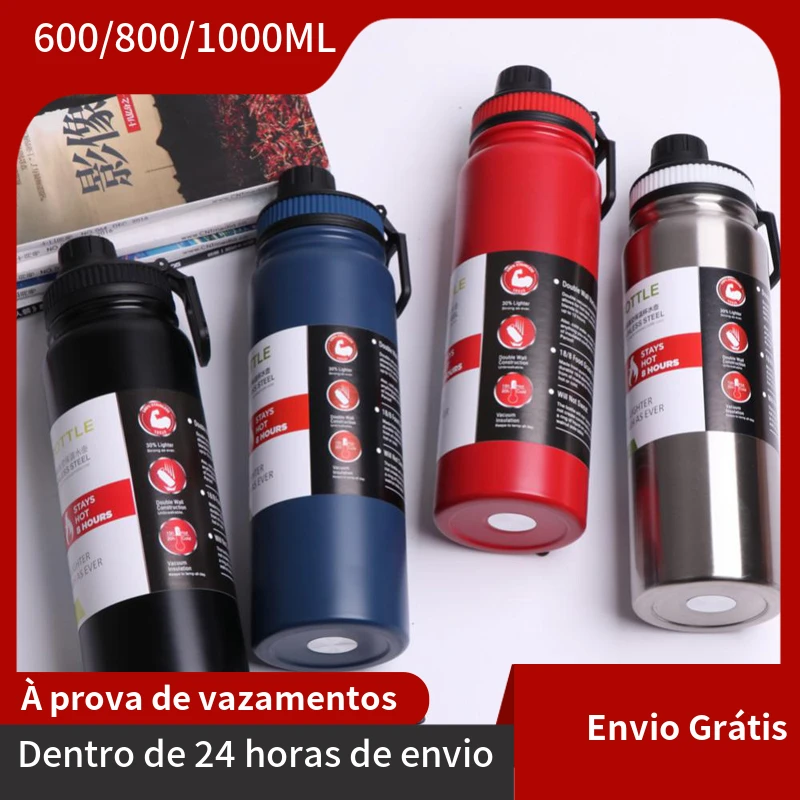 Outdoor Thermos Water Bottle Cup Stainless Steel Bottle Thermal Tumbler Vacuum Thermos Flask Insulated Double Wall Large
Outdoor Thermos Water Bottle Cup Stainless Steel Bottle Thermal Tumbler Vacuum Thermos Flask Insulated Double Wall Large