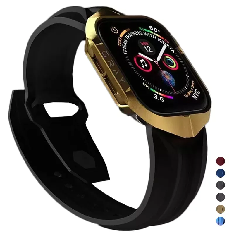 Luxury steel Brand Watch case Cover For Apple Watch 6 se 5 44mm 42mm protector sport case for iwatch 6 se 5 4 3 Gold protector
Luxury steel Brand Watch case Cover For Apple Watch 6 se 5 44mm 42mm protector sport case for iwatch 6 se 5 4 3 Gold protector