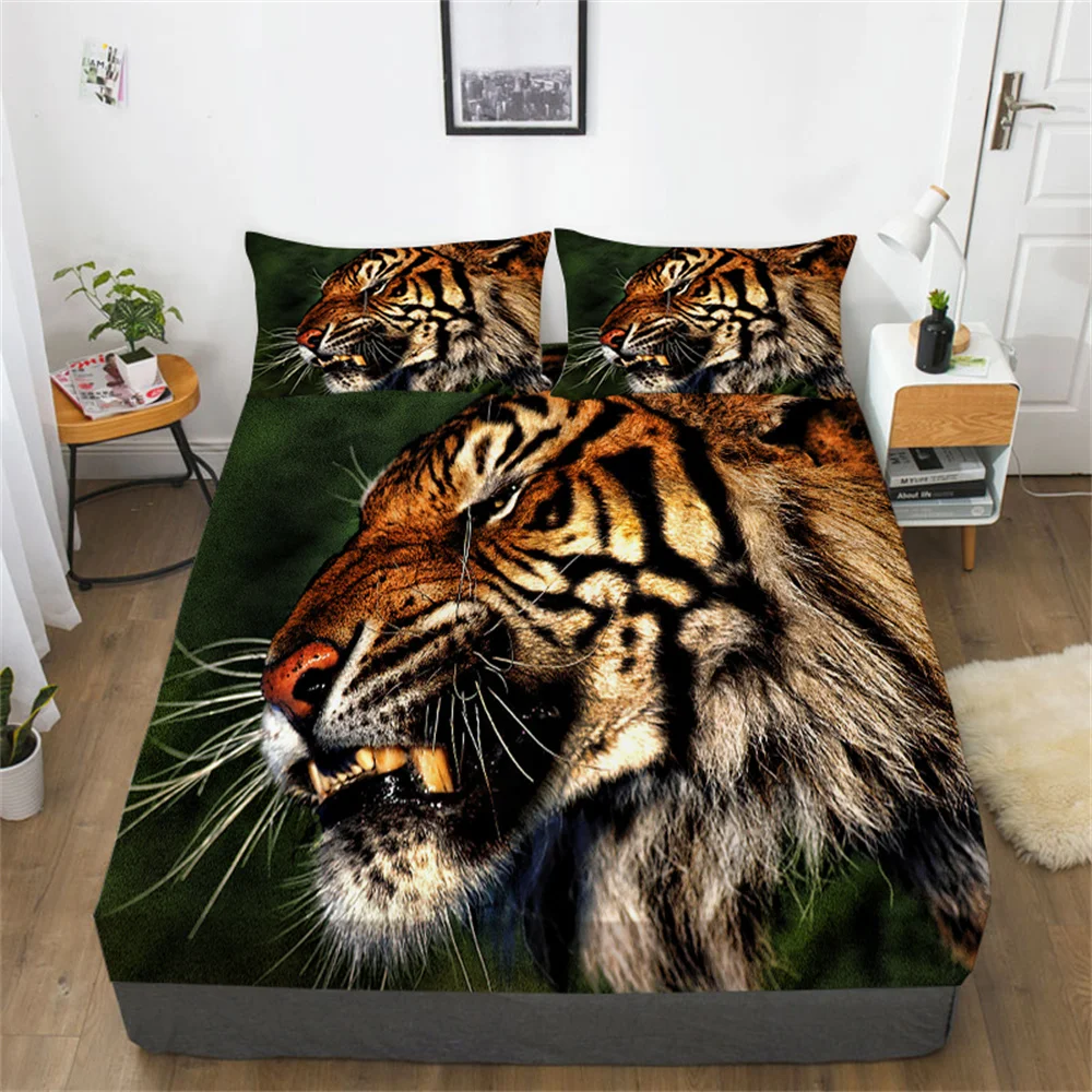 Bedding Setcover 3D Bed Cover Print Tiger Comforter Coverset Bedspreads Bedroom Decor King Twin Size Fitted Sheet Duvet Covers
Bedding Setcover 3D Bed Cover Print Tiger Comforter Coverset Bedspreads Bedroom Decor King Twin Size Fitted Sheet Duvet Covers