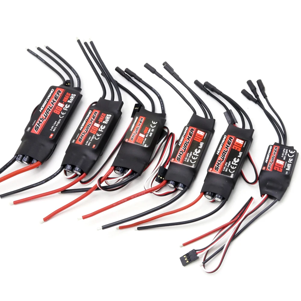 Speed Controller Hobbywing Skywalker 40A 50A 60A 80A 15A 20A 30A ESC With UBEC For RC Airplanes Helicopter
Speed Controller Hobbywing Skywalker 40A 50A 60A 80A 15A 20A 30A ESC With UBEC For RC Airplanes Helicopter