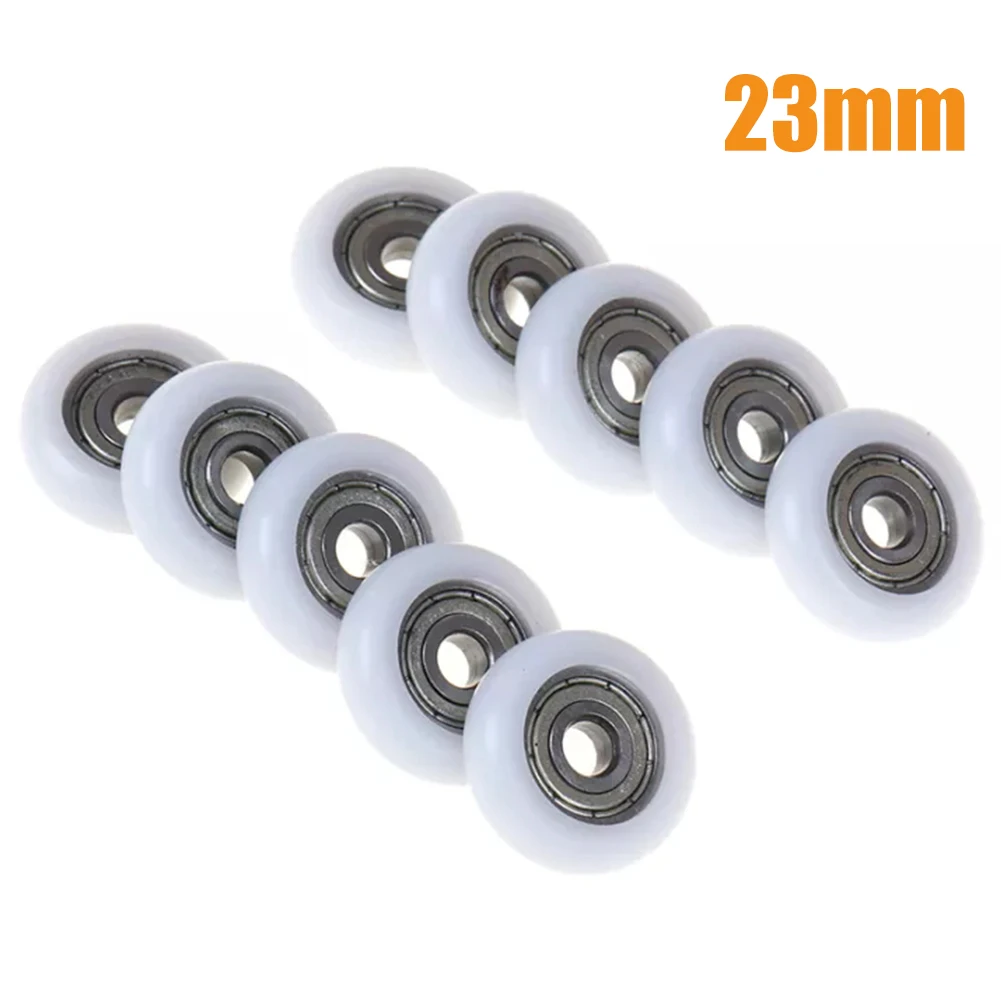 Brand New Durable High Quality Practical Door Pulley Parts Wheel Diameter 10Pcs 19/23/25mm 6mm Nylon+Carbon Steel
Brand New Durable High Quality Practical Door Pulley Parts Wheel Diameter 10Pcs 19/23/25mm 6mm Nylon+Carbon Steel
