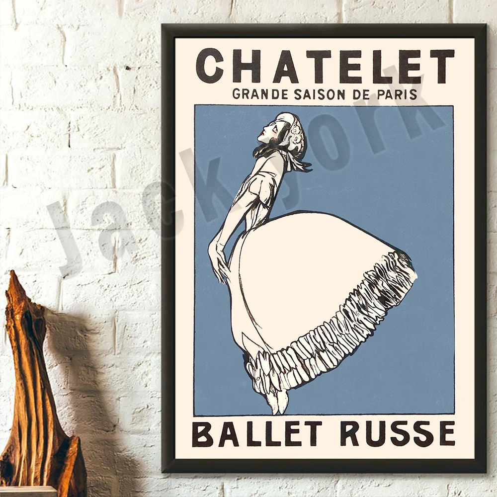 Классический постер балета "Ле Spectre de la Rose", Jack York
Классический постер балета "Ле Spectre de la Rose", Jack York