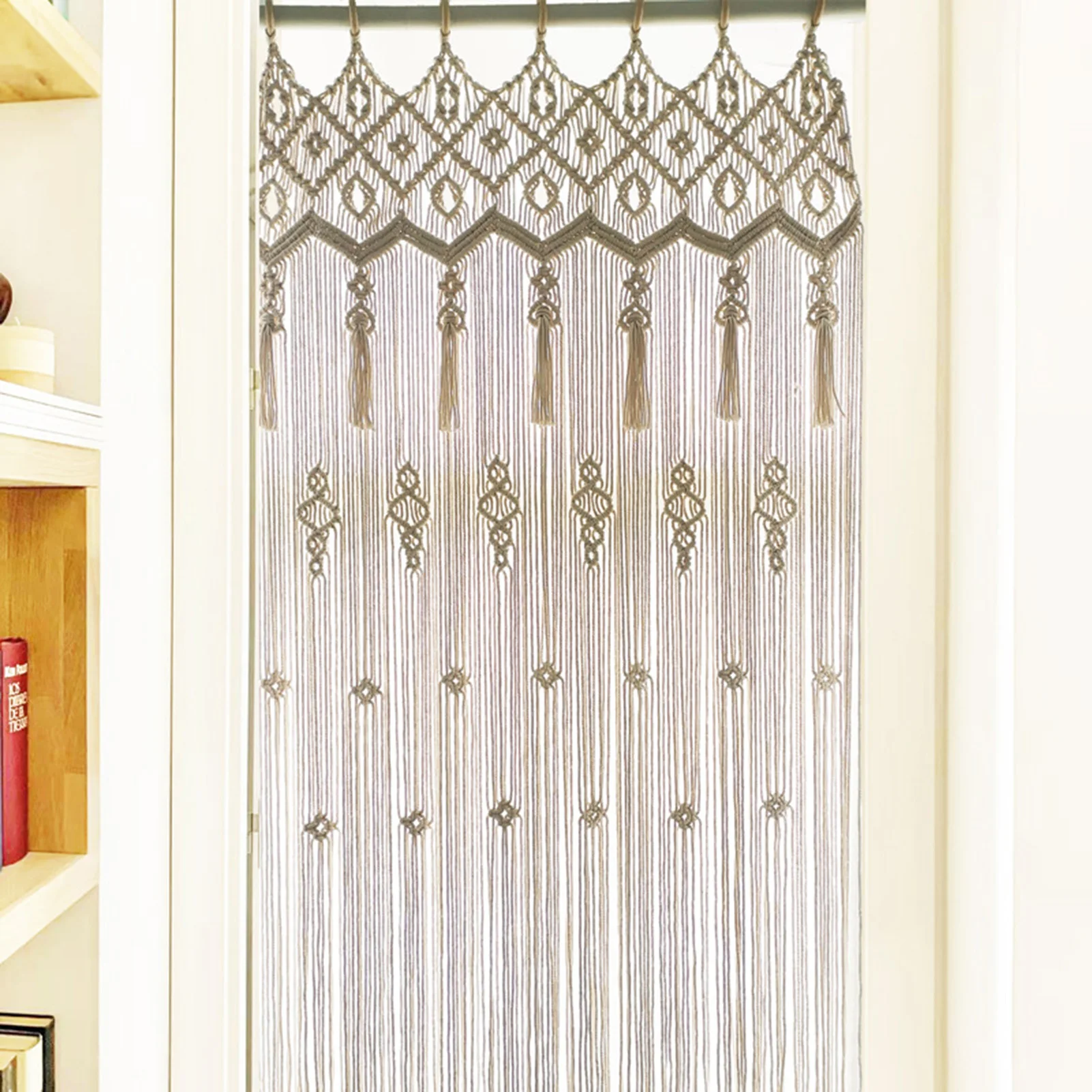 Bohemian Tapestry Aesthetic Woven Macrame Wall Decor BohemianBoho Macrame Tapestries Wall Art Macrame Window Doorway Closet
Bohemian Tapestry Aesthetic Woven Macrame Wall Decor BohemianBoho Macrame Tapestries Wall Art Macrame Window Doorway Closet