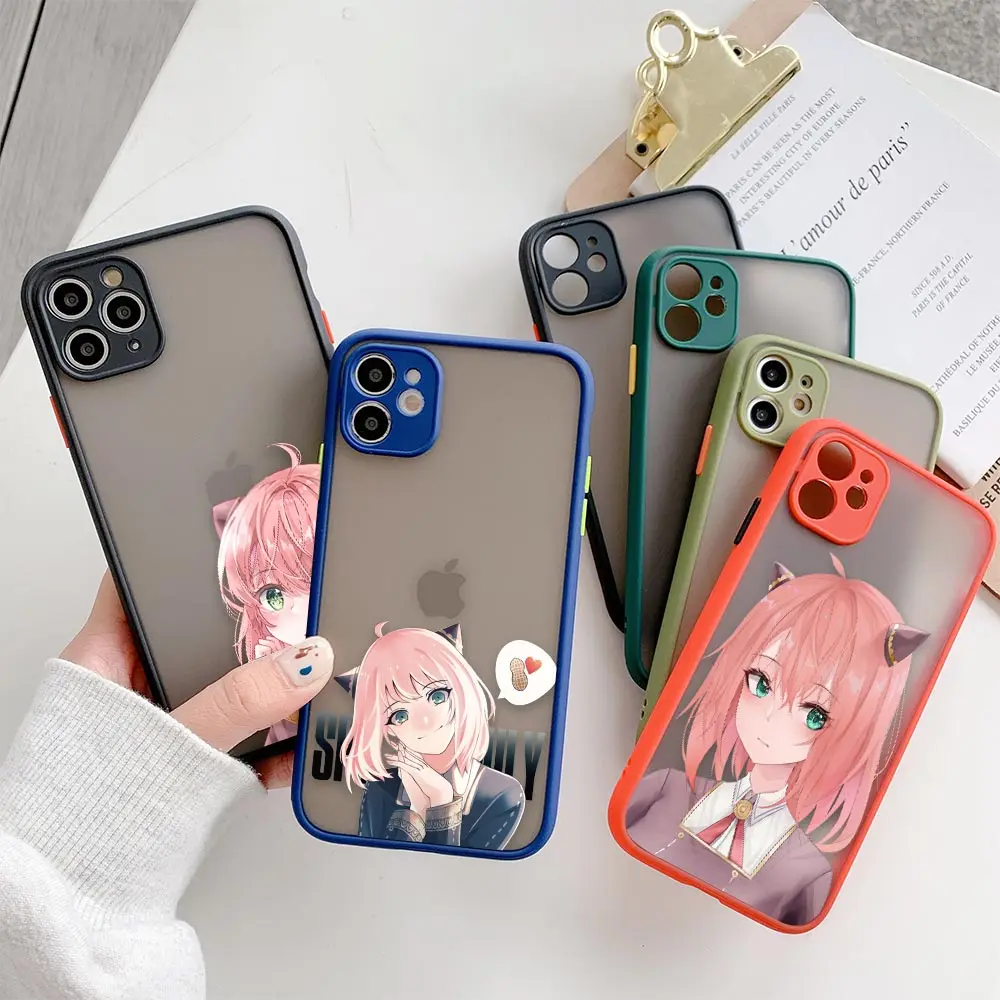 Matte Coque For iPhone 15 Pro Max Case For iPhone 11 12 13 14 15 Pro Max Mini 8 7 Plus Case Cover Funda Anime Spy X Family Case
Matte Coque For iPhone 15 Pro Max Case For iPhone 11 12 13 14 15 Pro Max Mini 8 7 Plus Case Cover Funda Anime Spy X Family Case