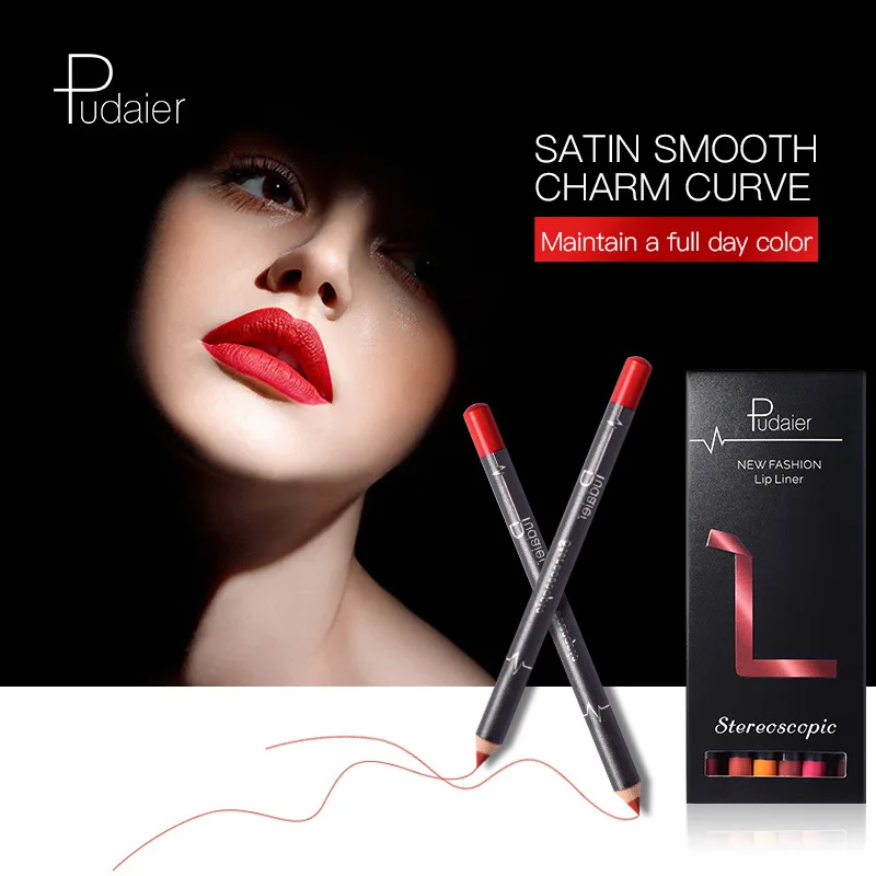6 Color Red Lip Liner Matte Lipstick Set Beauty Lips Waterproof Easy To Wear Brand Fashion Makeup Cosmetics
6 Color Red Lip Liner Matte Lipstick Set Beauty Lips Waterproof Easy To Wear Brand Fashion Makeup Cosmetics