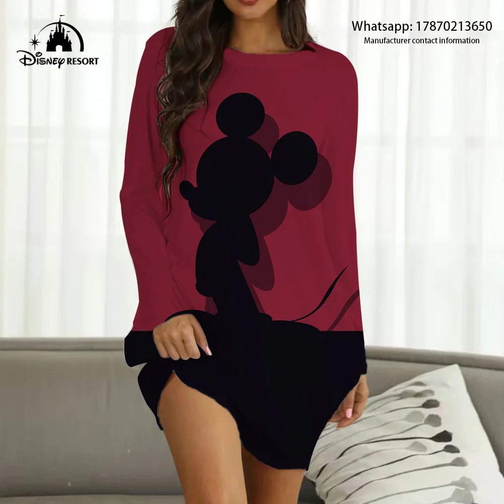 Fall 2022 Women's New Disney Brand Boho Style Mickey and Minnie Anime Print Fashion Casual Sexy Party Ladies Homewear Y2K
Fall 2022 Women's New Disney Brand Boho Style Mickey and Minnie Anime Print Fashion Casual Sexy Party Ladies Homewear Y2K