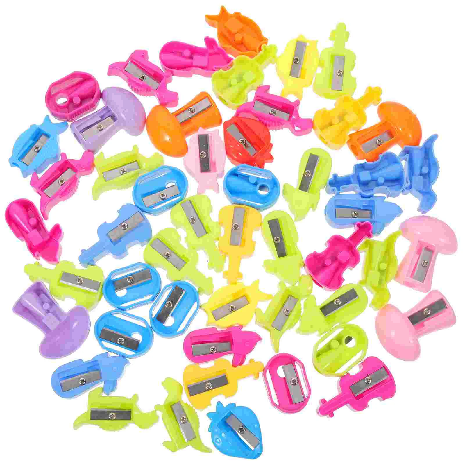 50 Pcs Cartoon Sharpener Sharping Tools Kids Handheld School Supplies Metal Material Manual Pupils
50 Pcs Cartoon Sharpener Sharping Tools Kids Handheld School Supplies Metal Material Manual Pupils