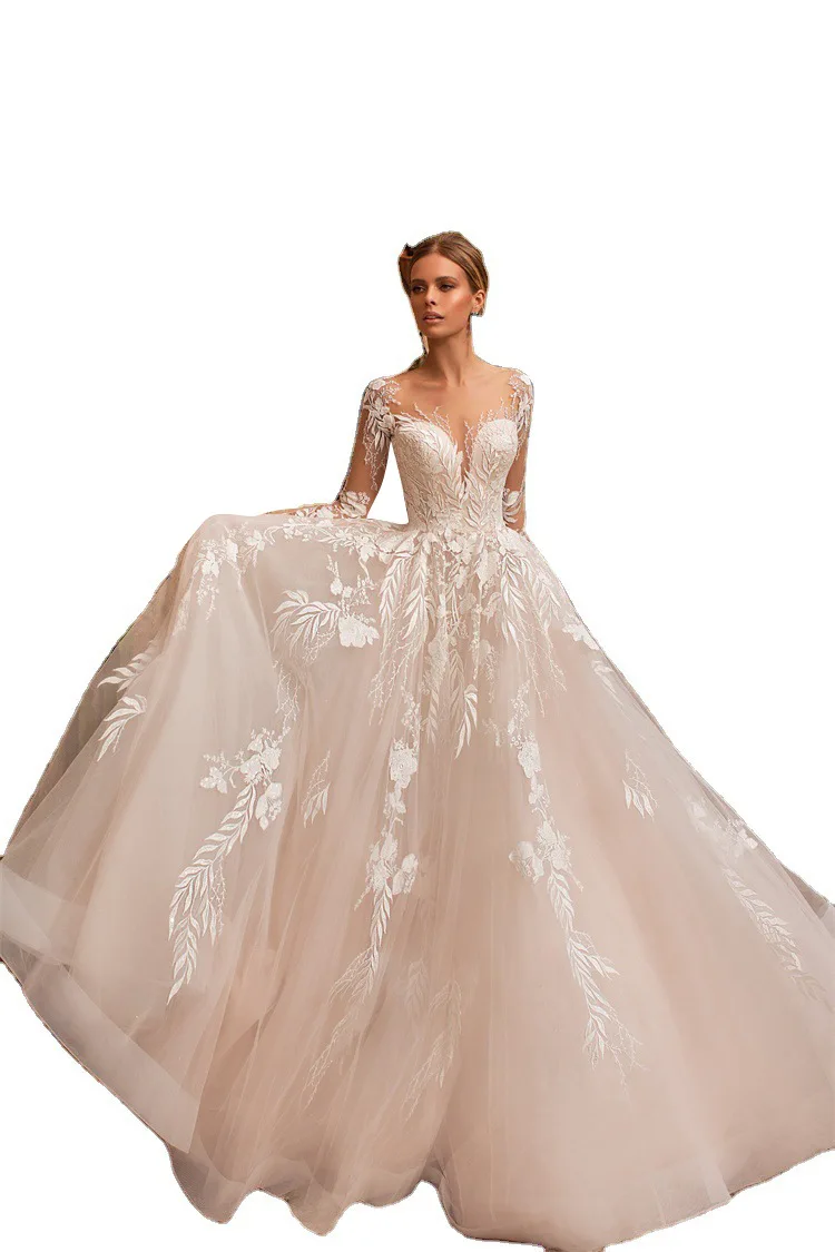 Merdelan Official Store A-Line Wedding Dresses V Neck Floor Length Lace Tulle Sleeveless Country with Appliques Vestido De Boda
Merdelan Official Store A-Line Wedding Dresses V Neck Floor Length Lace Tulle Sleeveless Country with Appliques Vestido De Boda