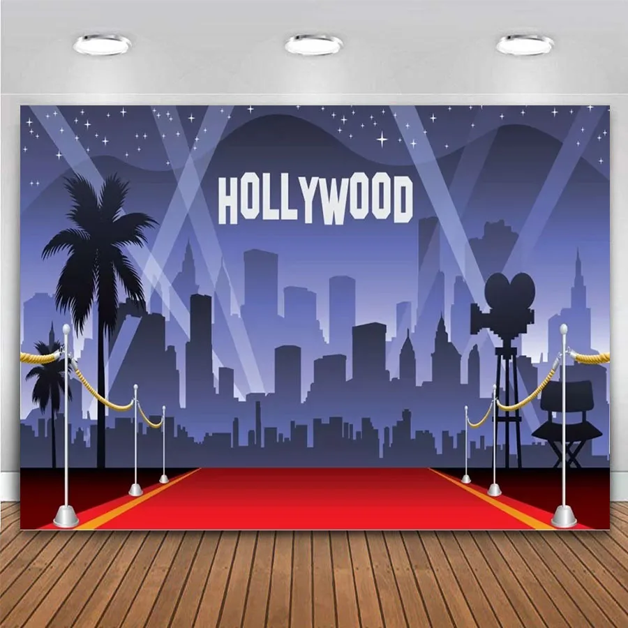 Movie Theme Birthday Party Backdrop Table Banner Carpet Stage Baby Shower Spotlight Summer Palm Tree City Building Background
Movie Theme Birthday Party Backdrop Table Banner Carpet Stage Baby Shower Spotlight Summer Palm Tree City Building Background