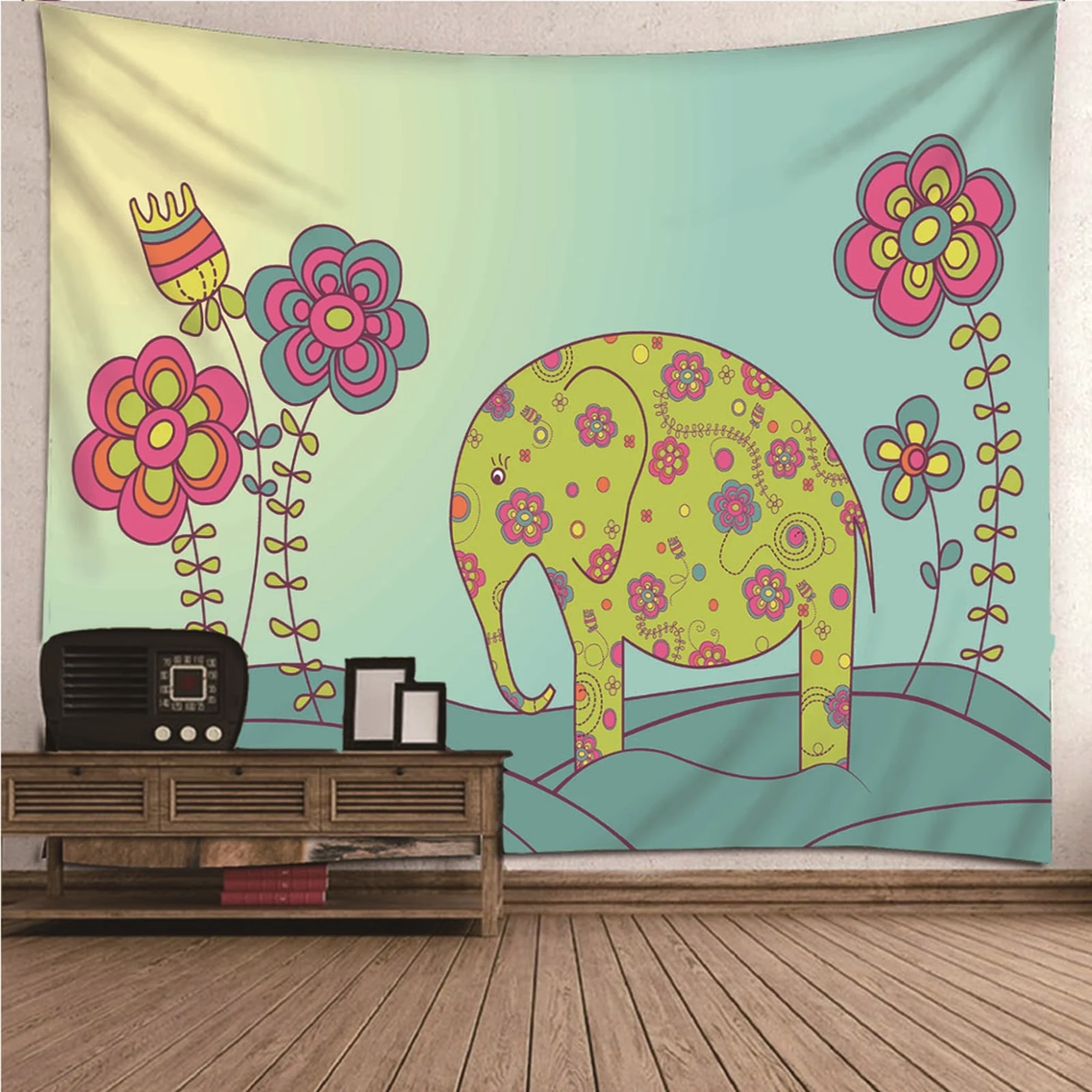 Xxl Wall Tapestry Small Tapestry Kitchen Cartoon comic children Flower Elephant Wall Hanging Blanket Art Decor Covering
Xxl Wall Tapestry Small Tapestry Kitchen Cartoon comic children Flower Elephant Wall Hanging Blanket Art Decor Covering