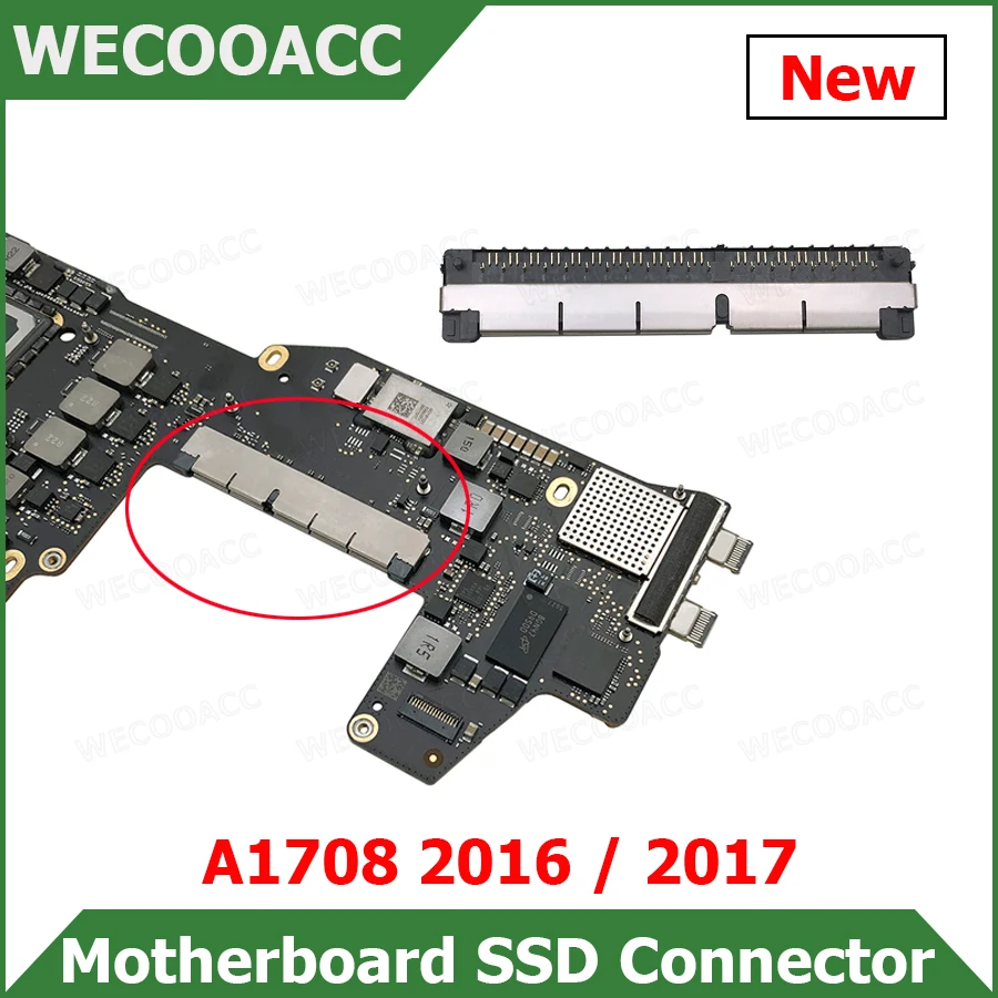 New Original Motherboard SSD Connector Repair For Macbook Pro Retina 13" A1708 2016 2017 EMC 2978 EMC 3164
New Original Motherboard SSD Connector Repair For Macbook Pro Retina 13" A1708 2016 2017 EMC 2978 EMC 3164