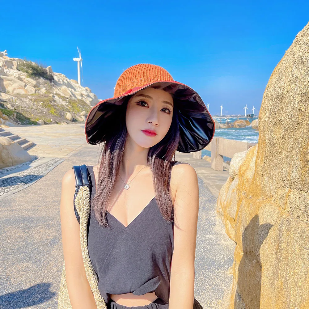 2022 New Black glue sunscreen cap Bucket hat women's hats cap sun hats beach hat luxury woman hat Beach outing beach accessories
2022 New Black glue sunscreen cap Bucket hat women's hats cap sun hats beach hat luxury woman hat Beach outing beach accessories