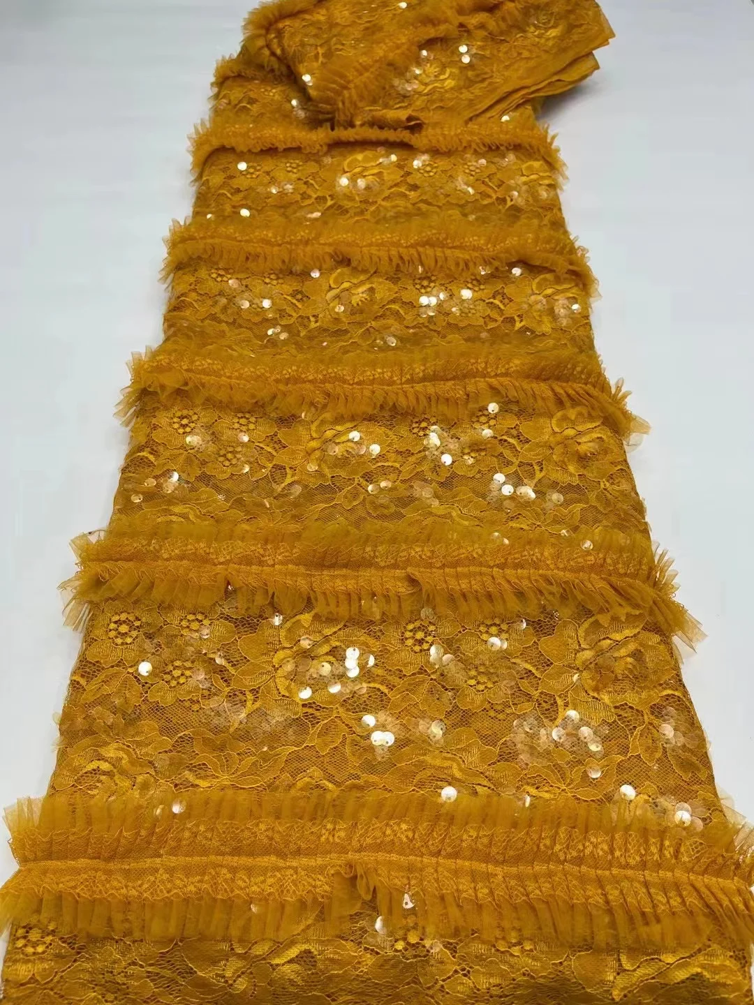 African Net Lace With Sequins African French Tulle Lace African Lace Fabric 5Yards Nigerian Lace Fabric For Wedding DPT1-30
African Net Lace With Sequins African French Tulle Lace African Lace Fabric 5Yards Nigerian Lace Fabric For Wedding DPT1-30