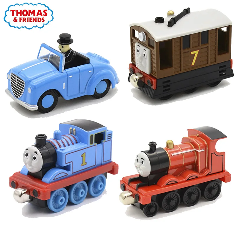 

1:43 Томас и Друзья Металлический Литой магнитный поезд игрушечные автомобили Эмили Тоби леди трек модель поезда игрушка для детей Рождестве...