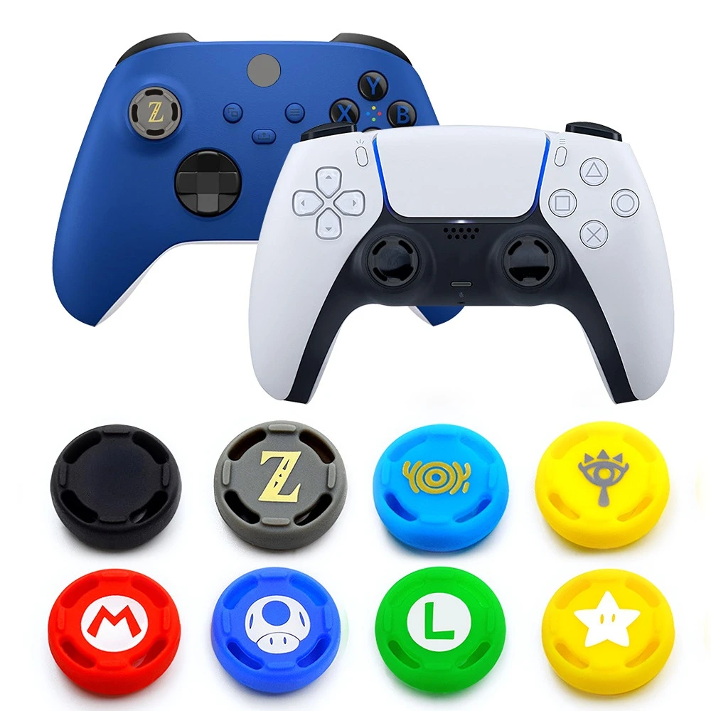 2pcs/lot Silicone Thumb Stick Grip Caps for PS3 / PS4 / PS5 /Xbox One S /Series X /Xbox 360 / Switch Pro Controller Gamepad Case
2pcs/lot Silicone Thumb Stick Grip Caps for PS3 / PS4 / PS5 /Xbox One S /Series X /Xbox 360 / Switch Pro Controller Gamepad Case