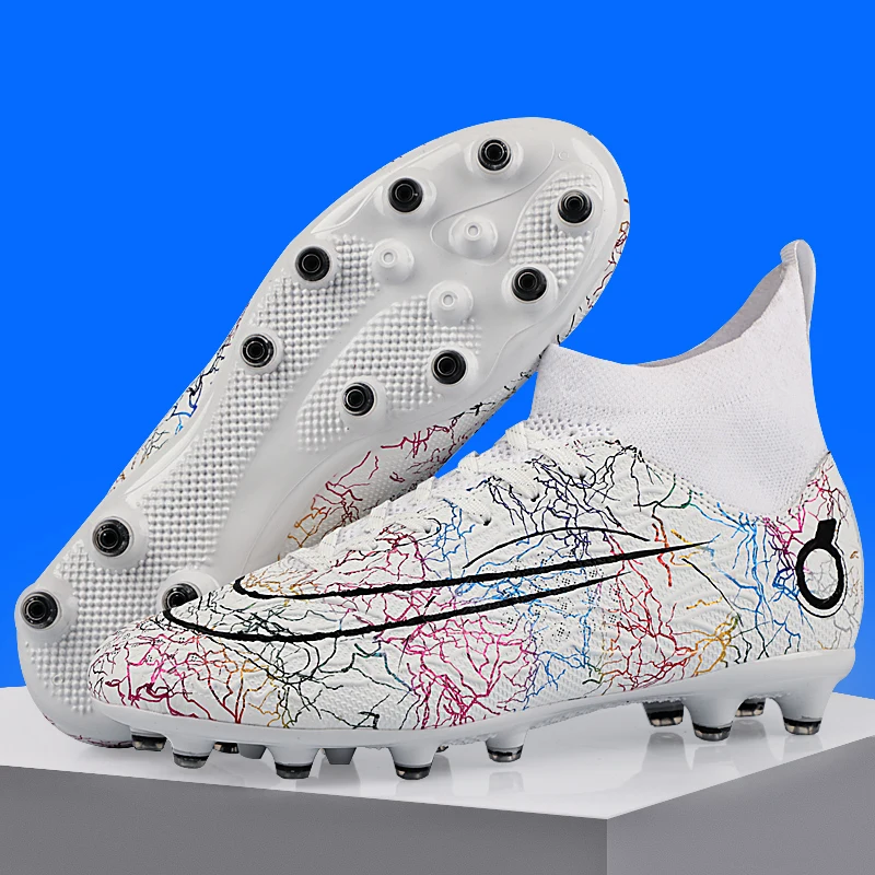 NEW Men Soccer Shoes Adult Kids High Ankle Football Boots Cleats Grass Training Sport Footwear 2023Men‘s Sneakers
NEW Men Soccer Shoes Adult Kids High Ankle Football Boots Cleats Grass Training Sport Footwear 2023Men‘s Sneakers