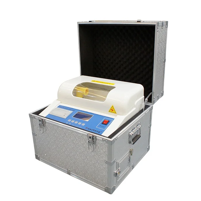 HZJQ-1B Automatic 60~100kV Portable Insulated Oil BDV Measuring Kits Transformer Oil Dielectric Test System
HZJQ-1B Automatic 60~100kV Portable Insulated Oil BDV Measuring Kits Transformer Oil Dielectric Test System