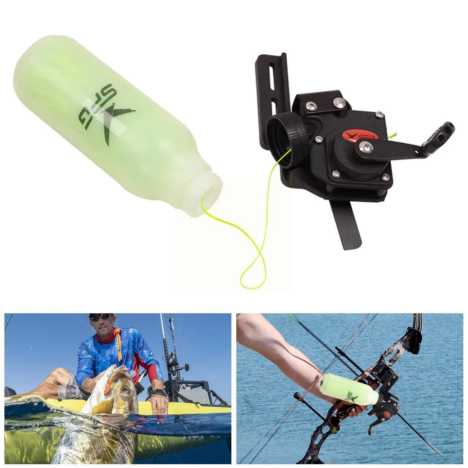 Rope Pot Archery Bow Fishing Reel Can Accommodate 40m Rope Bowfishing Tool for Compound Bow Recurve Bow Fishing Tackle U7J7
Rope Pot Archery Bow Fishing Reel Can Accommodate 40m Rope Bowfishing Tool for Compound Bow Recurve Bow Fishing Tackle U7J7