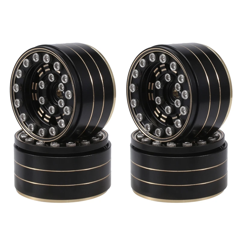 Brass Beadlock Wheel Rim Deep Dish Negative Offset 3.15Mm Black For 1/24 RC Crawler Car Axial SCX24
Brass Beadlock Wheel Rim Deep Dish Negative Offset 3.15Mm Black For 1/24 RC Crawler Car Axial SCX24