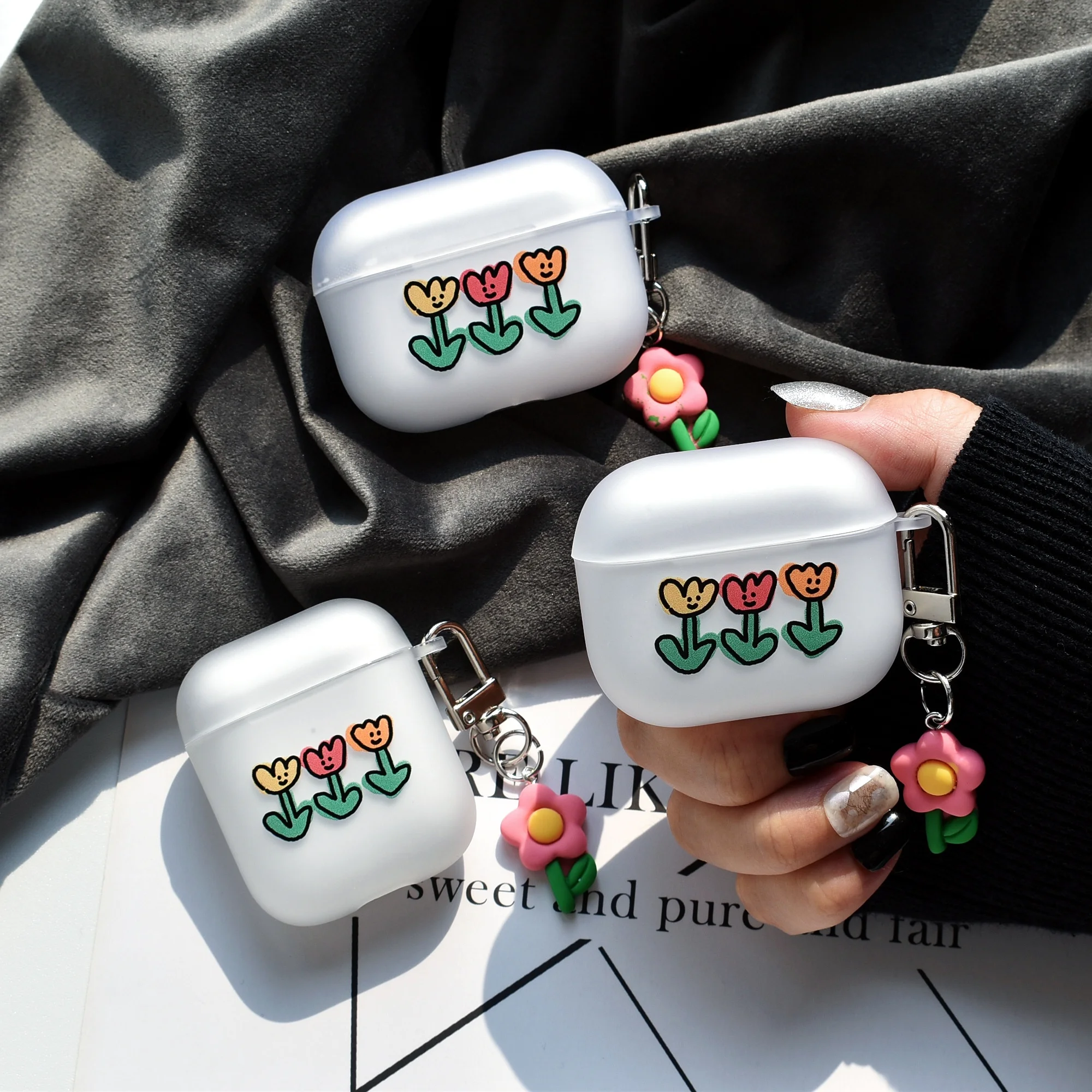 INS милый цветочный свежий мягкий прозрачный ТПУ чехол для наушников Apple Airpod Pro 3 2021 чехол для Airpod 2 1 Bluetooth чехол с брелоком
INS милый цветочный свежий мягкий прозрачный ТПУ чехол для наушников Apple Airpod Pro 3 2021 чехол для Airpod 2 1 Bluetooth чехол с брелоком