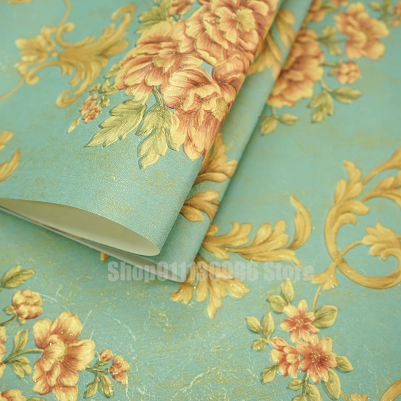 Non-Self-adhesive Wallpaper Retro Damascus Pattern 3D Stereo Wall Paper Wall Removable Floral Wallpapers Bedroom
Non-Self-adhesive Wallpaper Retro Damascus Pattern 3D Stereo Wall Paper Wall Removable Floral Wallpapers Bedroom