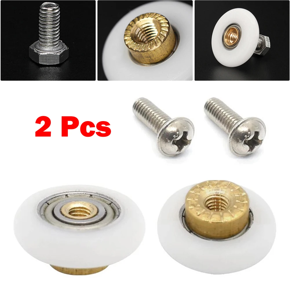 2pc Old Shower Door Rollers Bathroom Sliding Glass Door Wheels Sliding Door Single-wheel Shower Room Accessories 19/23/ 25/27mm
2pc Old Shower Door Rollers Bathroom Sliding Glass Door Wheels Sliding Door Single-wheel Shower Room Accessories 19/23/ 25/27mm