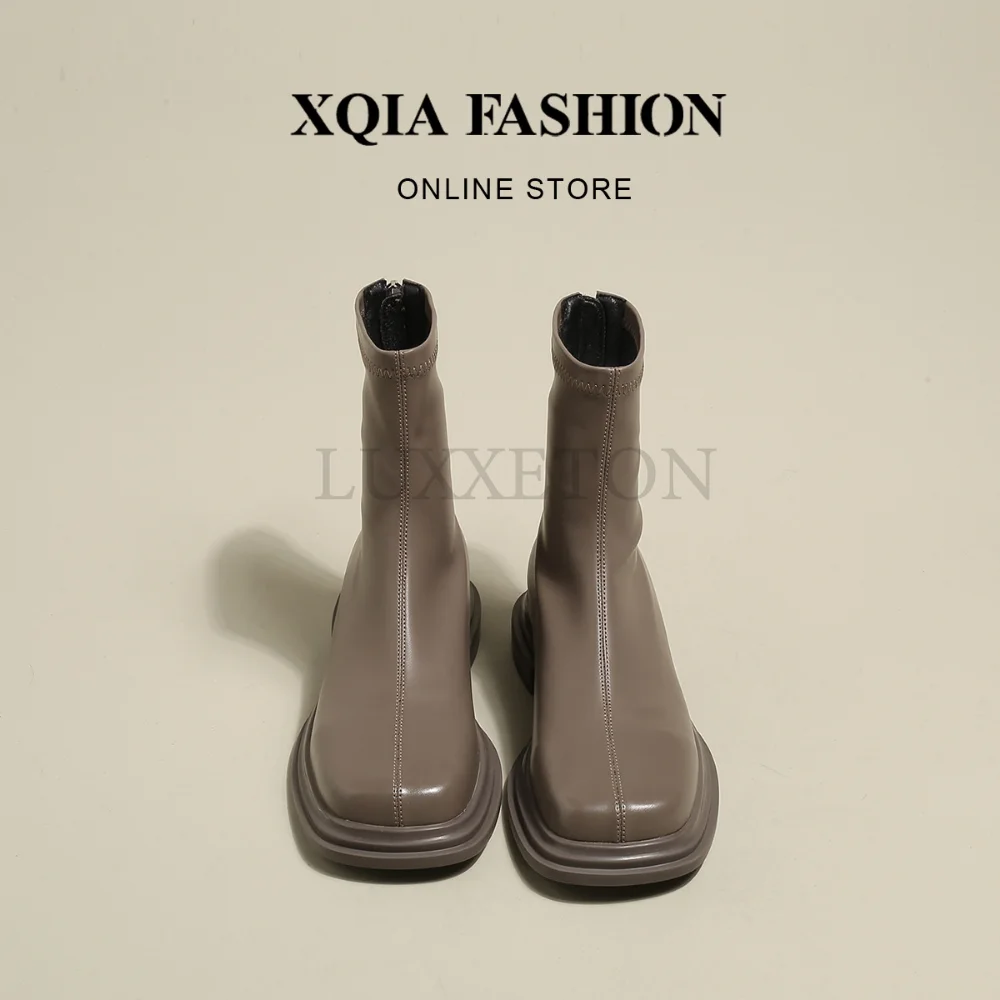 Chunky Boots Fashion Platform Women Ankle Female Botas Mujer Round Toe Winter Botines De Mujer Rubber Sexy Women Boots
Chunky Boots Fashion Platform Women Ankle Female Botas Mujer Round Toe Winter Botines De Mujer Rubber Sexy Women Boots