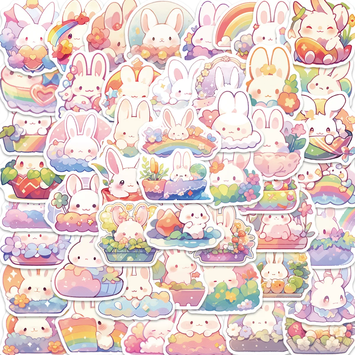 10/30/50PCS Cartoon Cute Rainbow Rabbit Stickers Bags Mobile Phones Laptops iPad Bicycles Graffiti Decorative Stickers Wholesale 
10/30/50PCS Cartoon Cute Rainbow Rabbit Stickers Bags Mobile Phones Laptops iPad Bicycles Graffiti Decorative Stickers Wholesale