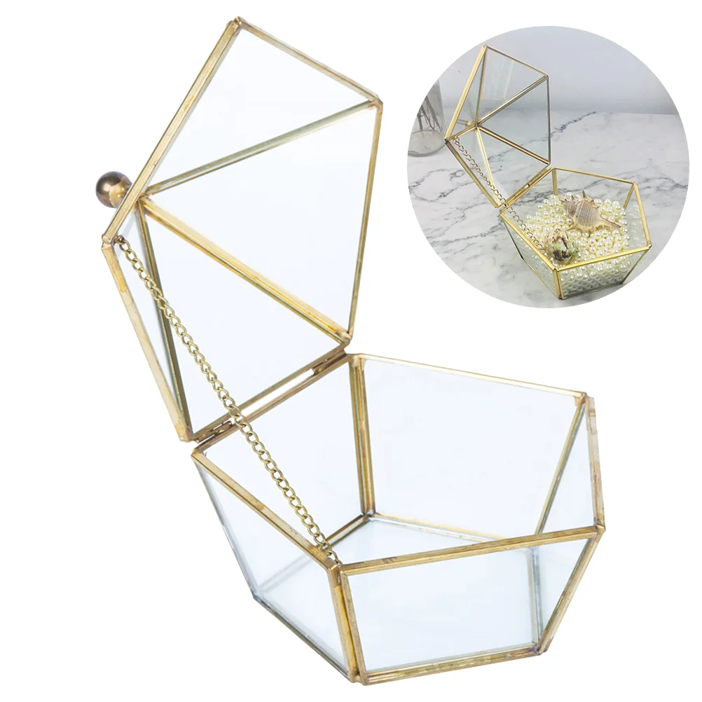 1 PC Ring Box Glass Clear Geometric Wedding Engagement Necklace Favor Holder Gift Decor Storage Case Storage box
1 PC Ring Box Glass Clear Geometric Wedding Engagement Necklace Favor Holder Gift Decor Storage Case Storage box
