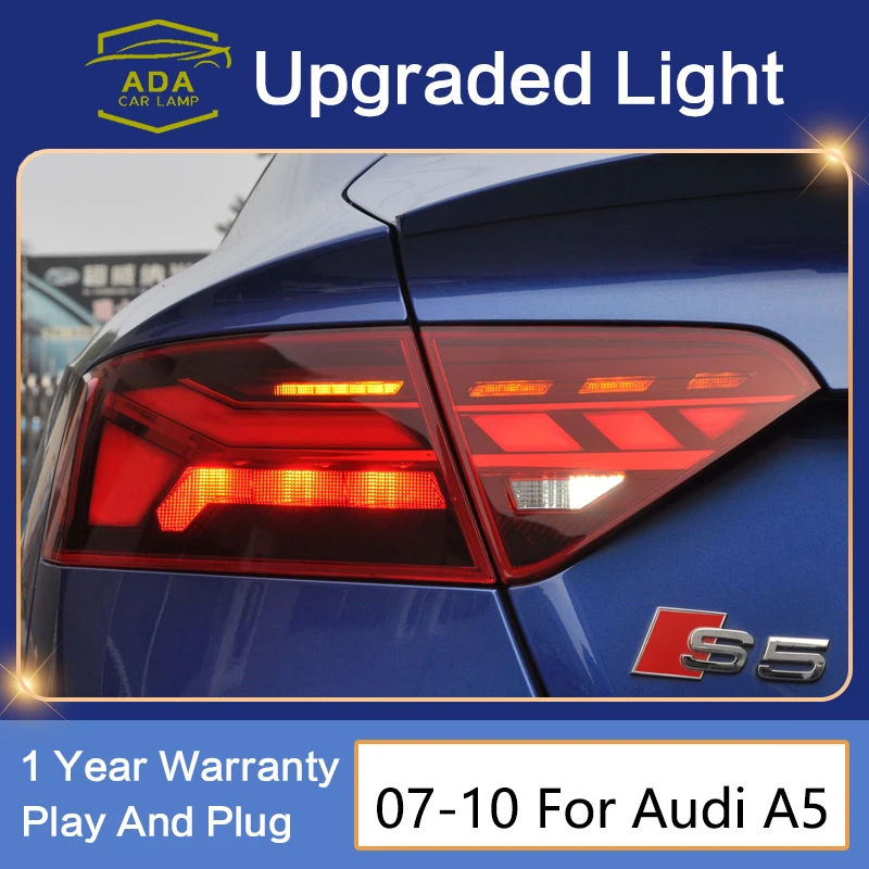 Newest Style For A5 2008-2016 LED RS5 Taillights Rear Fog Lamp LED Dynamic Tail Lamp Turn Signal Reversing Upgrade Taillight
Newest Style For A5 2008-2016 LED RS5 Taillights Rear Fog Lamp LED Dynamic Tail Lamp Turn Signal Reversing Upgrade Taillight