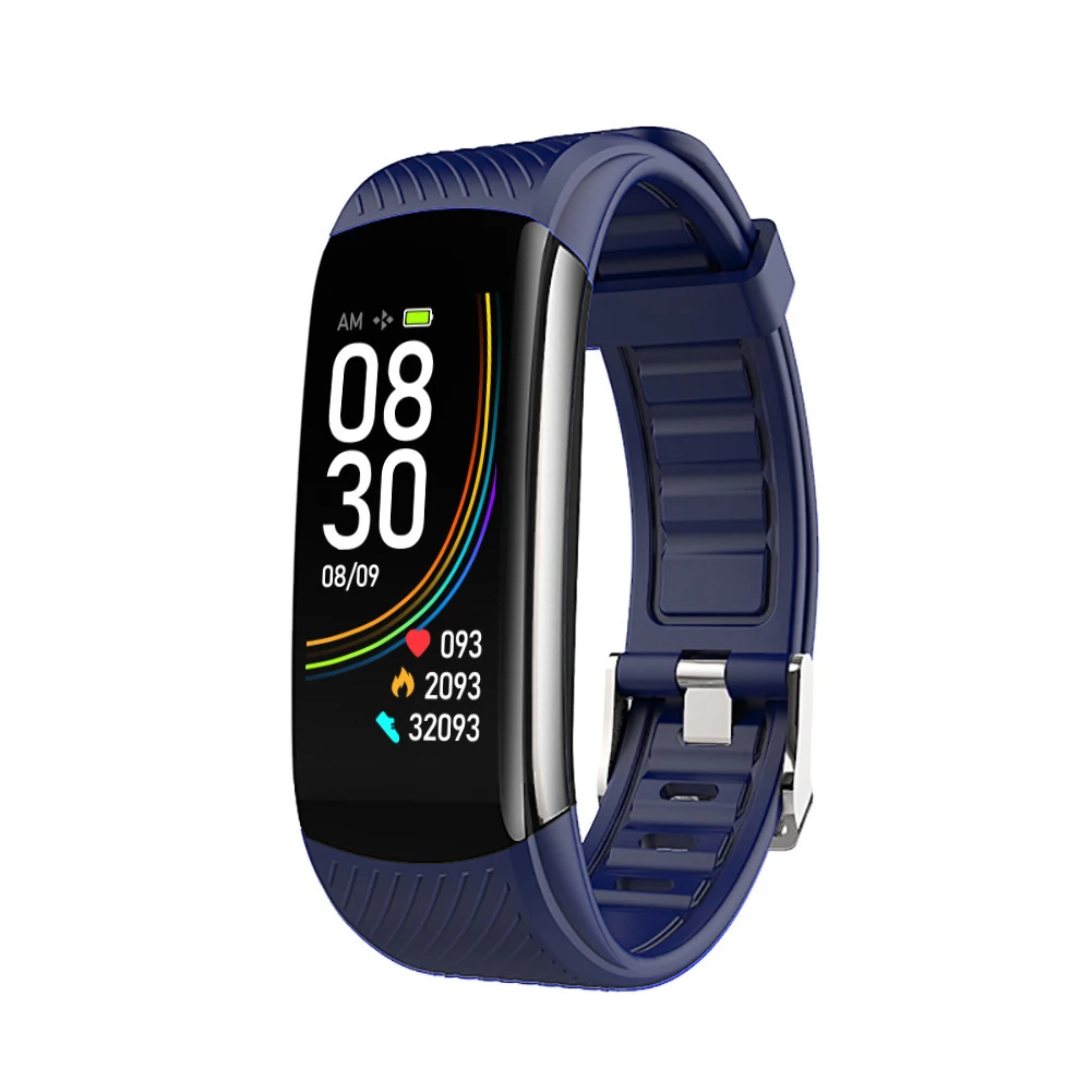 Call Reminder Wristband Blood Pressure Heart Rate Monitor Alarm Clock Temperature Measure Smart Bracelet Sports Health Care
Call Reminder Wristband Blood Pressure Heart Rate Monitor Alarm Clock Temperature Measure Smart Bracelet Sports Health Care