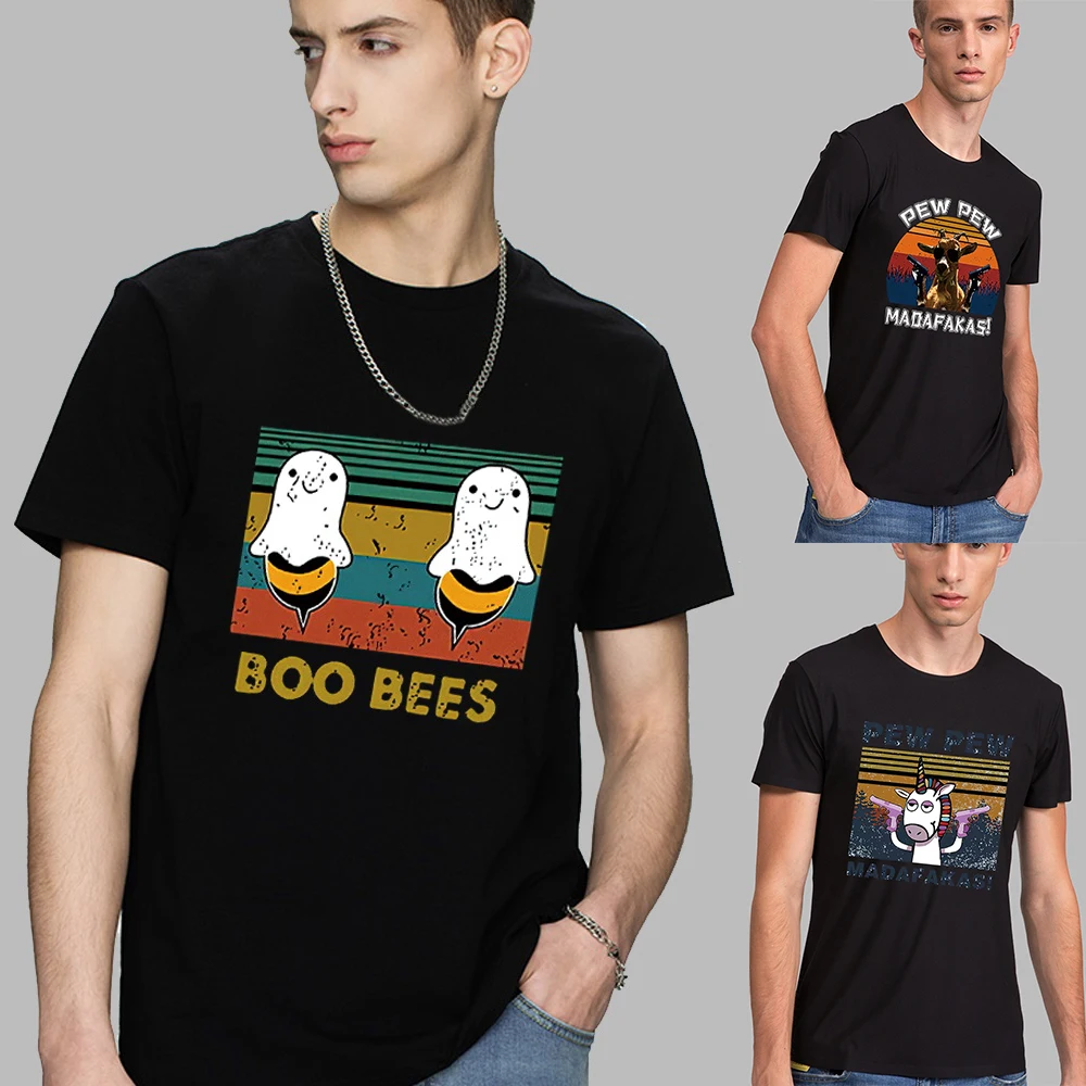 Fashion Summer Print Clothing Men's T-Shirt O-Neck Short Sleeve Casual Loose Breathable Male T Shirt Top Men Clothing Pullover
Fashion Summer Print Clothing Men's T-Shirt O-Neck Short Sleeve Casual Loose Breathable Male T Shirt Top Men Clothing Pullover