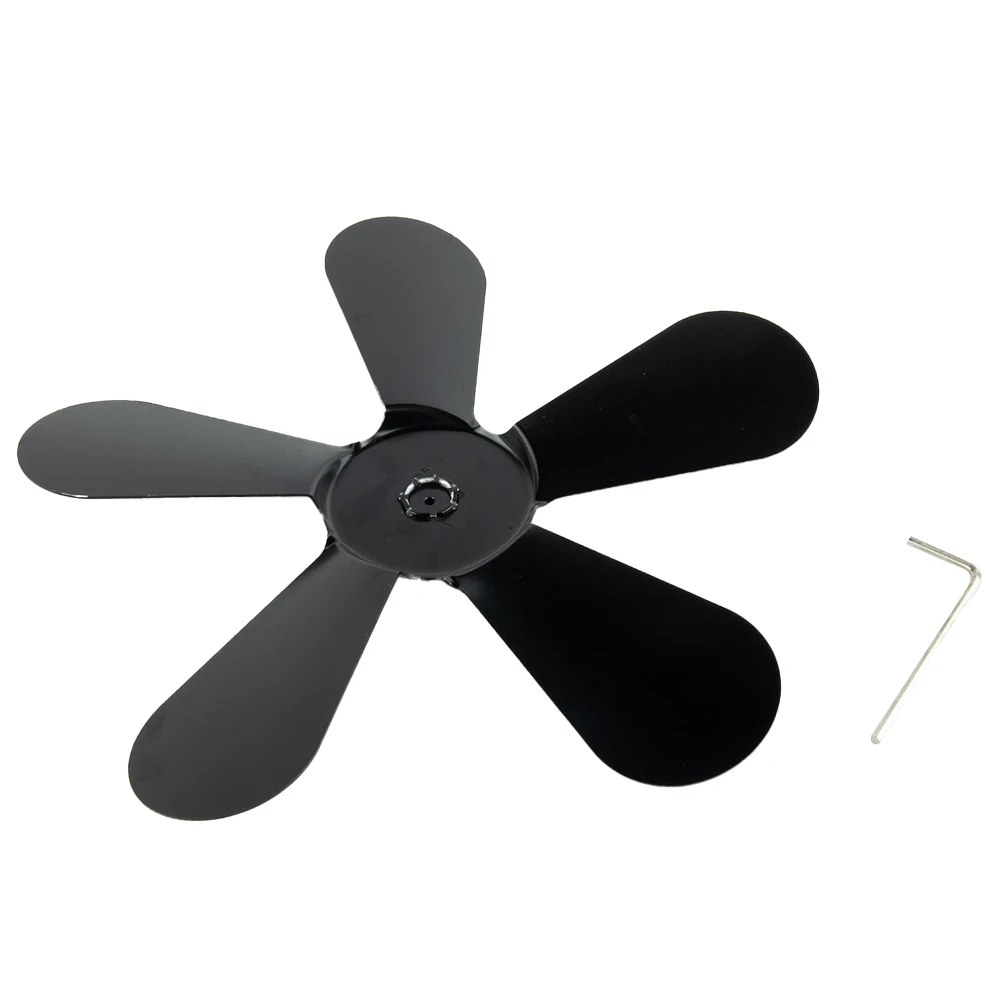 For Heat Powered Fan Blade Black Eco Friendly Fireplace Heat-Resistant Lightweight Replacement Stove Fan Brand New
For Heat Powered Fan Blade Black Eco Friendly Fireplace Heat-Resistant Lightweight Replacement Stove Fan Brand New