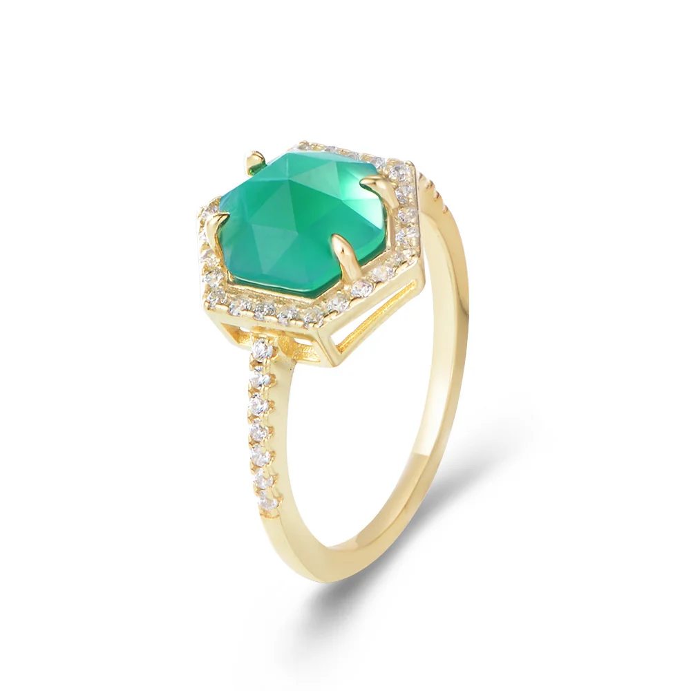 Jewelry S925 Sterling Silver Natural Green Agate Black Diamond Ring Temperament Women's Micro Set Zircon Bracelet Size Women
Jewelry S925 Sterling Silver Natural Green Agate Black Diamond Ring Temperament Women's Micro Set Zircon Bracelet Size Women