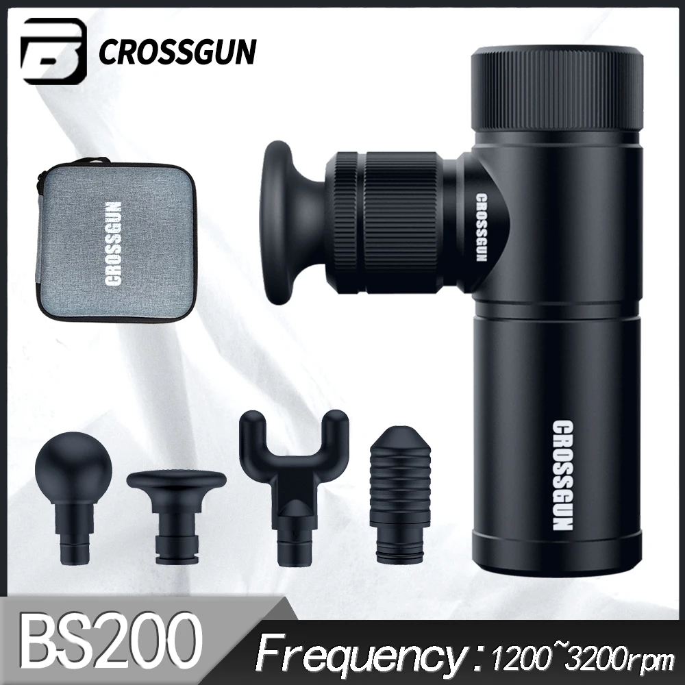 CROSSGUN BS200 Massage Gun Massager Mini Fascia Gun Pistola Massageadora Massageador For Body Muscle Relaxation Fitness Shaping
CROSSGUN BS200 Massage Gun Massager Mini Fascia Gun Pistola Massageadora Massageador For Body Muscle Relaxation Fitness Shaping