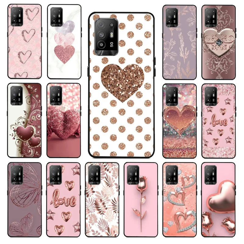 New Luxury Rose Gold Diamond Love Heart Phone Case for OPPO A54 A74 A94 A53S A9 A5 A15 A16 A91 A96 A76 Reno8 8Pro Reno2 Z
New Luxury Rose Gold Diamond Love Heart Phone Case for OPPO A54 A74 A94 A53S A9 A5 A15 A16 A91 A96 A76 Reno8 8Pro Reno2 Z