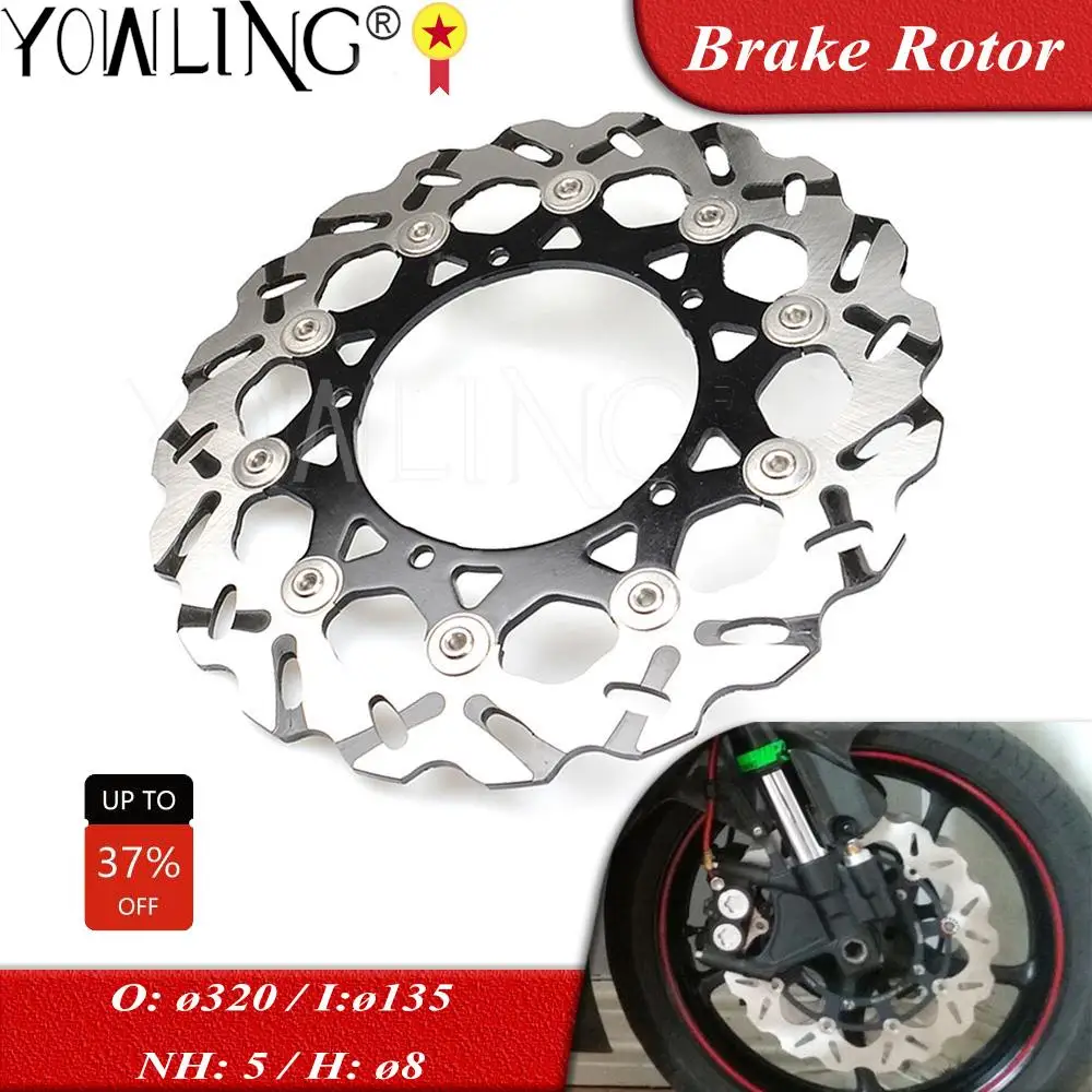 320mm For YAMAHA YZF 1000 YZF1000 R1 YZFR1 YZF-R1 1000 2004 2005 2006 Motorcycle Stainless Front Brake Disc Plate Brake Rotors 
320mm For YAMAHA YZF 1000 YZF1000 R1 YZFR1 YZF-R1 1000 2004 2005 2006 Motorcycle Stainless Front Brake Disc Plate Brake Rotors
