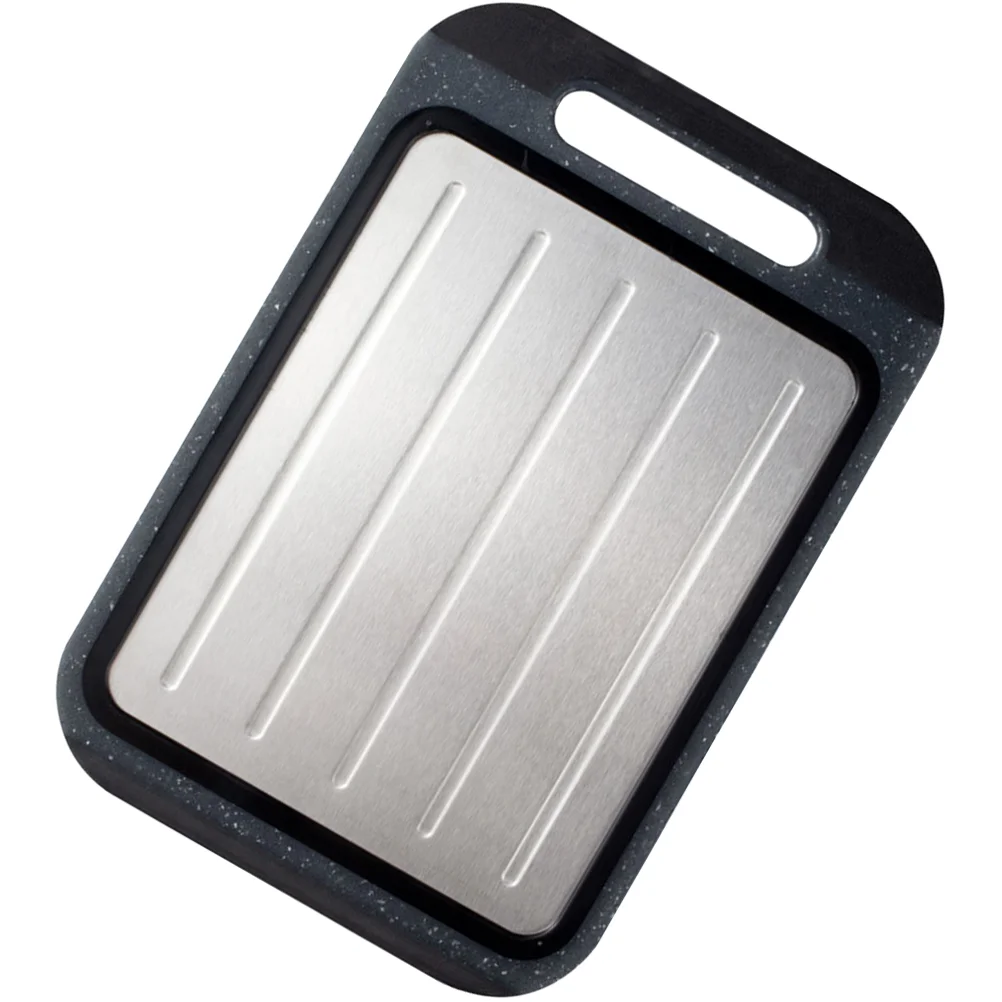 Board Defrosting Thawing Tray Chopping Cutting Meat Boards Plate Bread Non Noodle Pastry Baking Duty Heavy Rapid Fruits Steel 
Board Defrosting Thawing Tray Chopping Cutting Meat Boards Plate Bread Non Noodle Pastry Baking Duty Heavy Rapid Fruits Steel