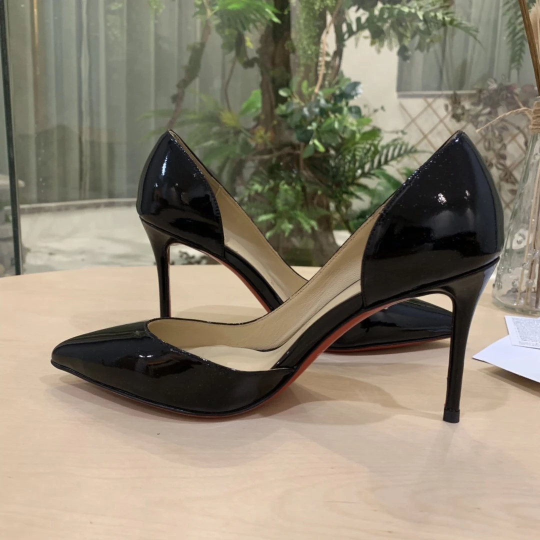 Top Quality Womens High Heels Luxury Fashion Ladies Crystal Glisten Red Sole Shoes Classic Retro Designer 0-12cm High heel 1084
Top Quality Womens High Heels Luxury Fashion Ladies Crystal Glisten Red Sole Shoes Classic Retro Designer 0-12cm High heel 1084