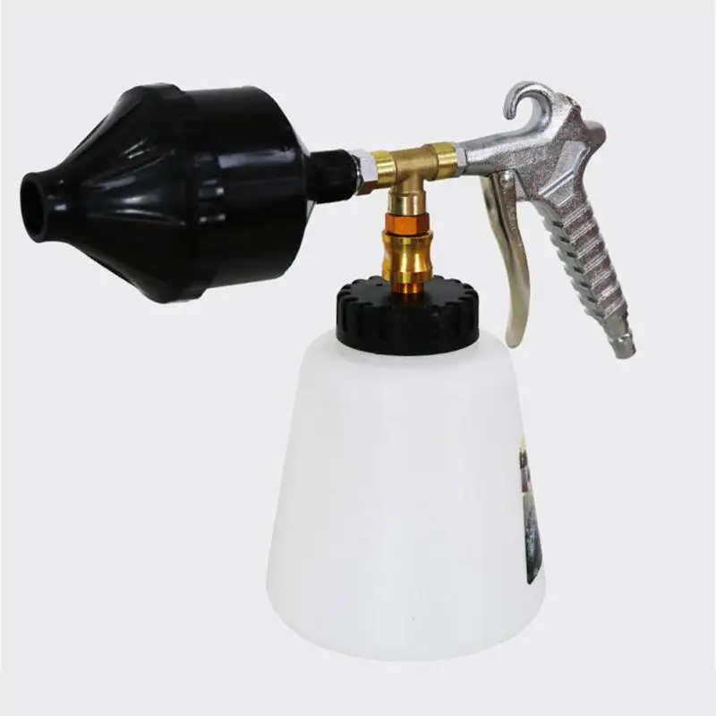 1000ML New Pneumatic High Pressure Alloy Foam Gun Spray Can Car Tornado Cleaning Gun Beauty Car Wash Tool For Car Window 
1000ML New Pneumatic High Pressure Alloy Foam Gun Spray Can Car Tornado Cleaning Gun Beauty Car Wash Tool For Car Window