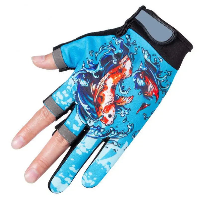 Breathable Gloves Fishing Finger Protector Non-slip Sunscreen Gloves Widely Used Relaxed Outdoor Cycling Gloves Fishermen Gloves
Breathable Gloves Fishing Finger Protector Non-slip Sunscreen Gloves Widely Used Relaxed Outdoor Cycling Gloves Fishermen Gloves