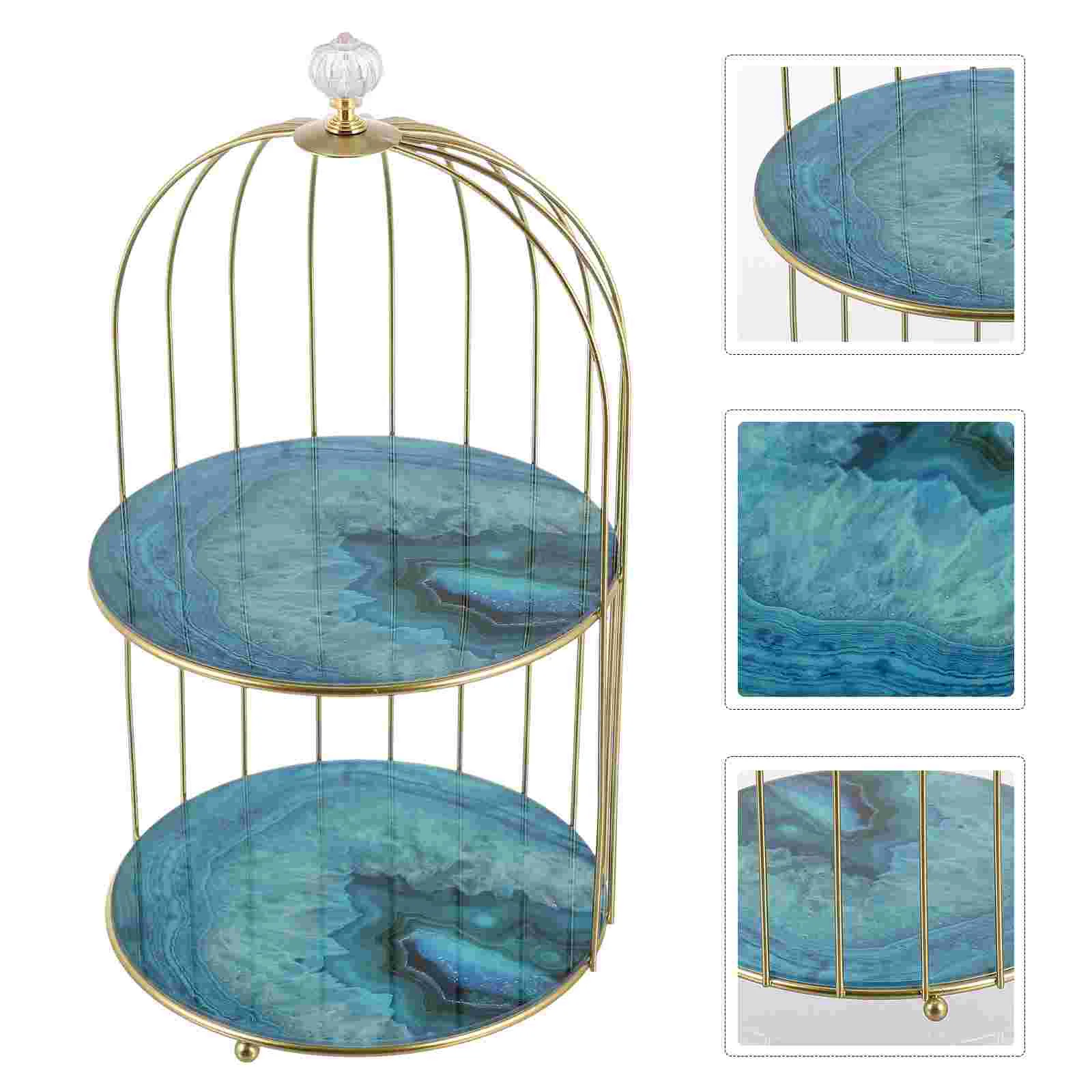 Stand Rack Tray Storage Bird Cage Makeup Organizer Perfume Dessert Holder Serving Cupcake Birdcage Tower Fruit Display Beauty
Stand Rack Tray Storage Bird Cage Makeup Organizer Perfume Dessert Holder Serving Cupcake Birdcage Tower Fruit Display Beauty