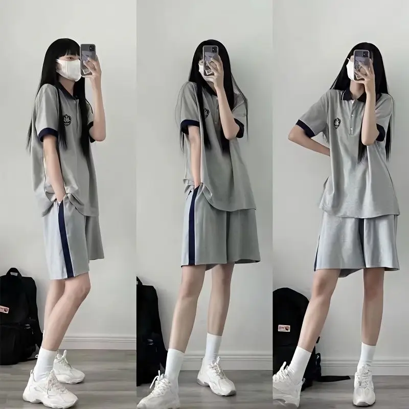 Polo Women Pajamas Shorts Set Korean Japan Style Sleepwear Summer Pijama Loungewear Pyjamas 2 Piece Night Wear 2023 Home Suit
Polo Women Pajamas Shorts Set Korean Japan Style Sleepwear Summer Pijama Loungewear Pyjamas 2 Piece Night Wear 2023 Home Suit