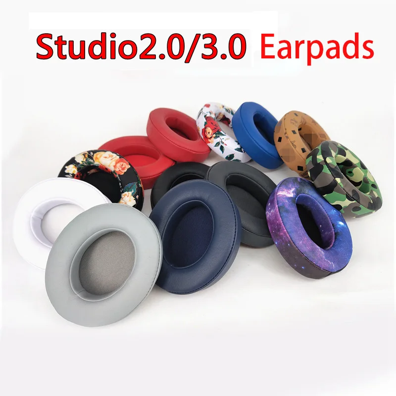 Replacement Ear pads Cushion For Beats Studio 2 3 Wireless/wired Earpads Headphones Bluetooth-compatible Headset Case Soft Cover
Replacement Ear pads Cushion For Beats Studio 2 3 Wireless/wired Earpads Headphones Bluetooth-compatible Headset Case Soft Cover