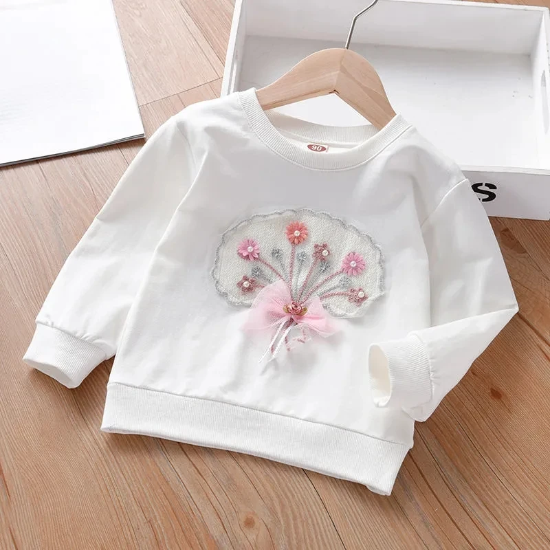 Girls Sweater 2024 New Korean Children's Cotton Top Spring and Autumn Girls Baby Versatile Top
Girls Sweater 2024 New Korean Children's Cotton Top Spring and Autumn Girls Baby Versatile Top