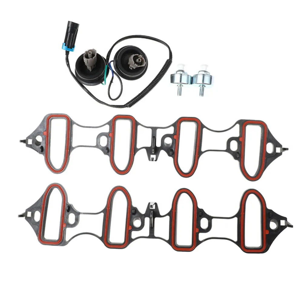 Knock Sensor Wire Harness Kit with Intake Manifold Gasket Kit for Silverado Sierra 12601822 213-3521 89060413 12589867
Knock Sensor Wire Harness Kit with Intake Manifold Gasket Kit for Silverado Sierra 12601822 213-3521 89060413 12589867