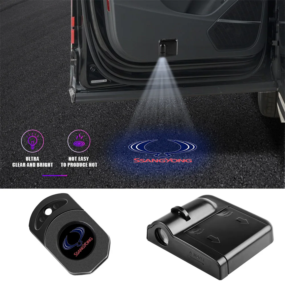 1pcs LED Car Door Emblem Light Welcome Lamp Wireless Laser Projector Auto Decoration For SsangYong Actyon Sports Korando Kyron
1pcs LED Car Door Emblem Light Welcome Lamp Wireless Laser Projector Auto Decoration For SsangYong Actyon Sports Korando Kyron