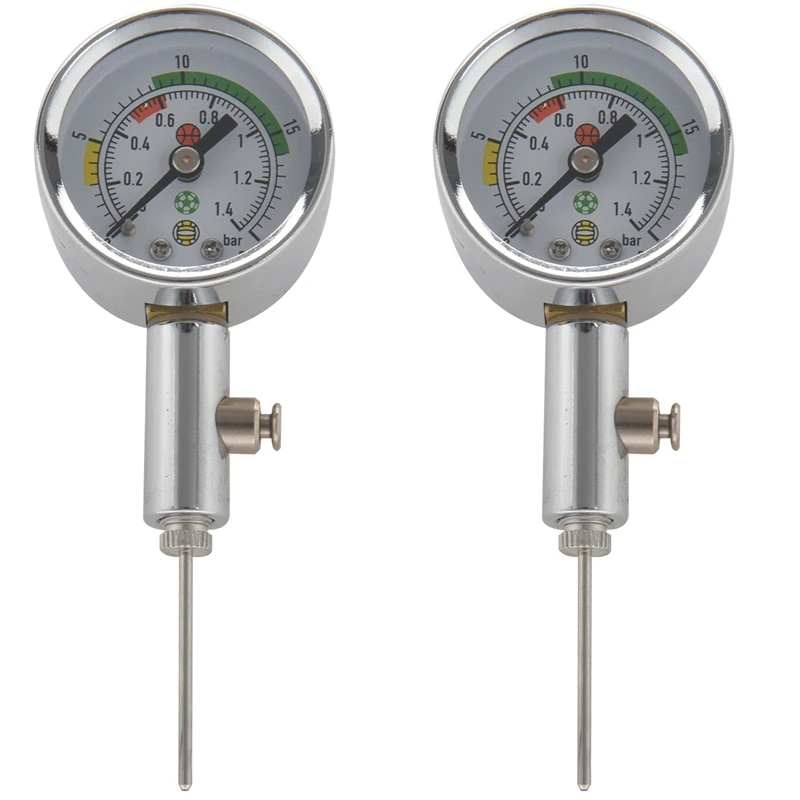 2X Ball Pressure Gauge Ball Pressure Measuring Tool Basketball Football Volleyball Barometer
2X Ball Pressure Gauge Ball Pressure Measuring Tool Basketball Football Volleyball Barometer